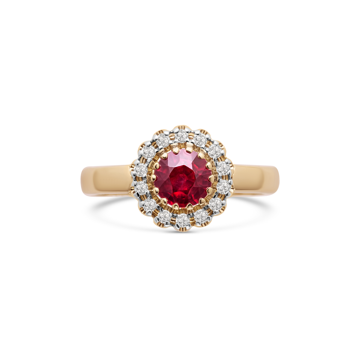 Midnight Ruby Ring