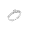 Midnight Diamond Band Ring