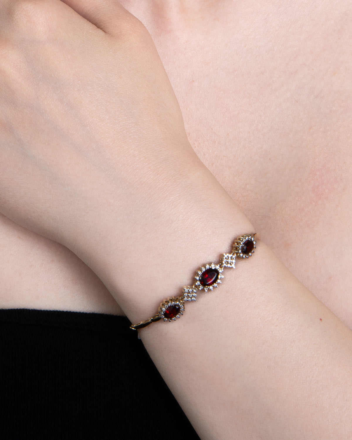 Midnight Bordeaux Bracelet