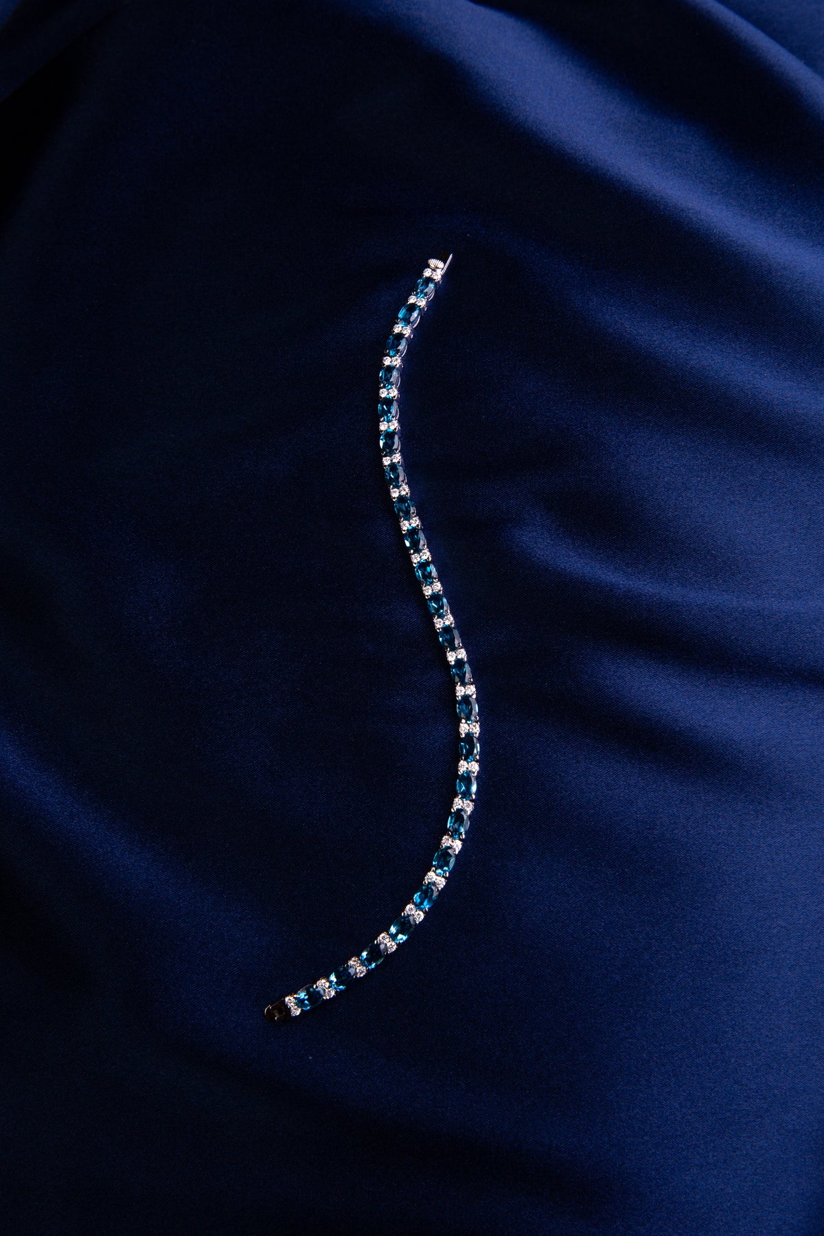 Midnight Blue Tennis Bracelet